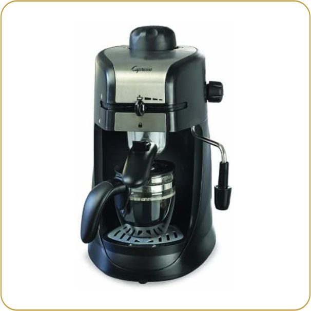 4-Cup Espresso & Cappuccino Machine