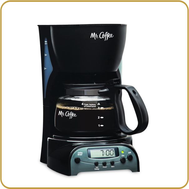 Mr. Coffee 4-Cup Drip Brewer