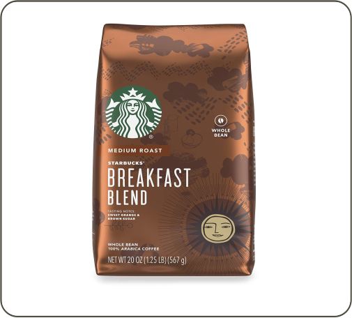 Starbucks Breakfast Blend 20 Ounce Bag