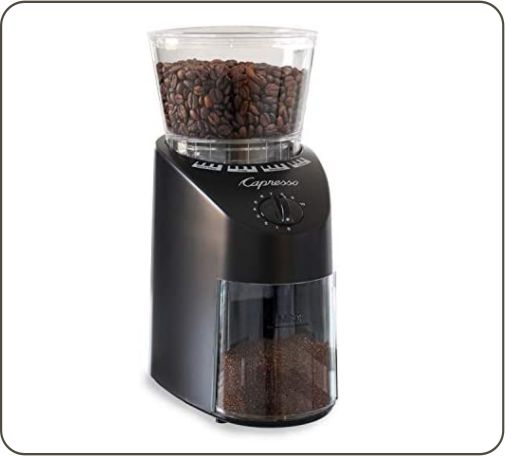 Capresso Infinity- Best Conical Burr Grinder