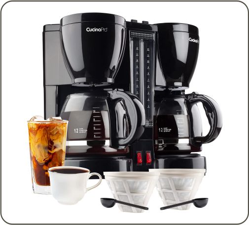 CucinaPro Double Coffee Brewer Station