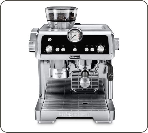 Espresso Machine with Sensor Grinder