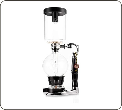 Yama Glass 5 Cup Tabletop Siphon