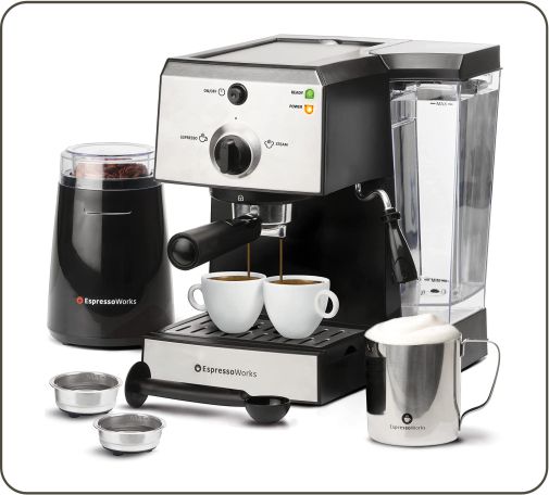 Espresso Machine & Cappuccino Maker by Espresso Works 