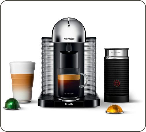 VertuoLine Coffee and Espresso Single Serve Maker