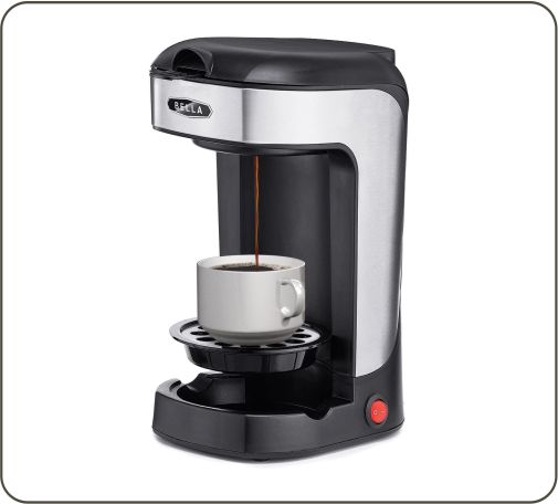 Stainless Steel Single Serve Coffee Maker
