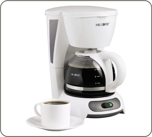4-Cup Switch Coffee Maker White