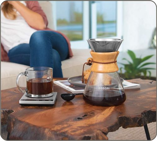 Coffee Dripper Brewer & Glass Coffee Pot