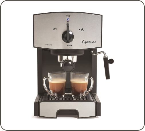 Best Overall- Capresso Pump Espresso Machine under 200