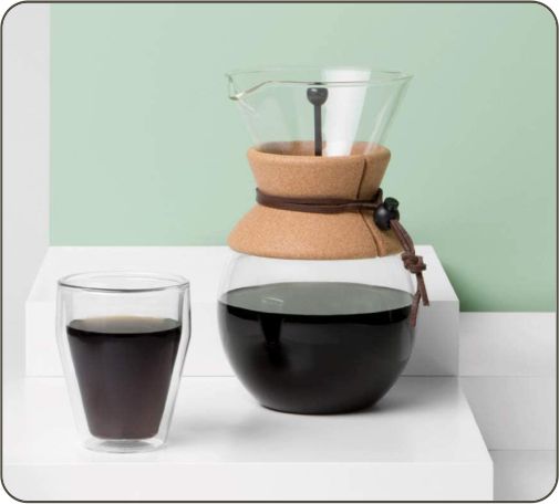 Bodum Pour Over Coffee Maker with Permanent Filter