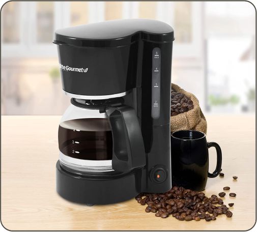 Elite Gourmet- Automatic 5 Cups Brewing Option