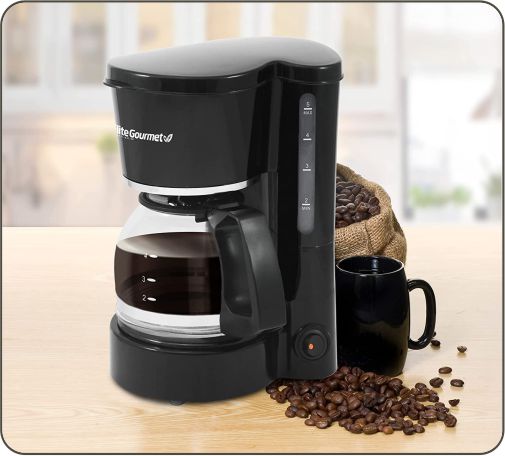 Elite Gourmet- Automatic 5 Cups Brewing Option
