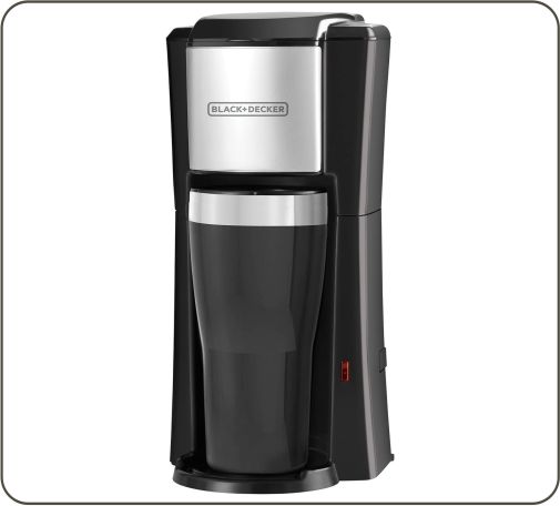 BLACK & DECKER Single Serve Coffee Maker with No Pods