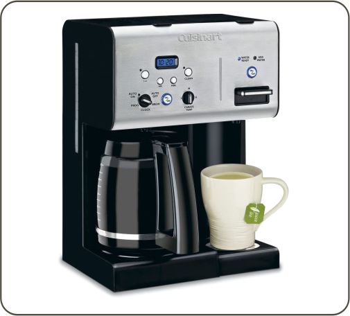 Best for Coffee and Tea Lovers- Cuisinart CHW-12 Coffee Plus