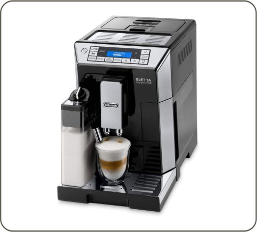 Espresso Machine with Silent Conical Burr Grinder