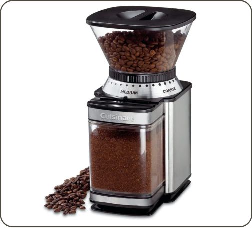 Supreme Coffee & Espresso Grind Burr Mill by Cuisinart