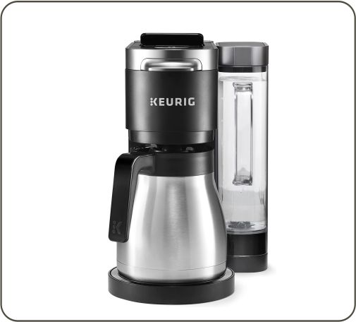 Dual Coffee Maker with 12 Cup Carafe