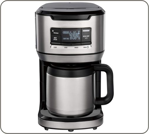 Front-Fill Coffee Maker with Thermal Carafe