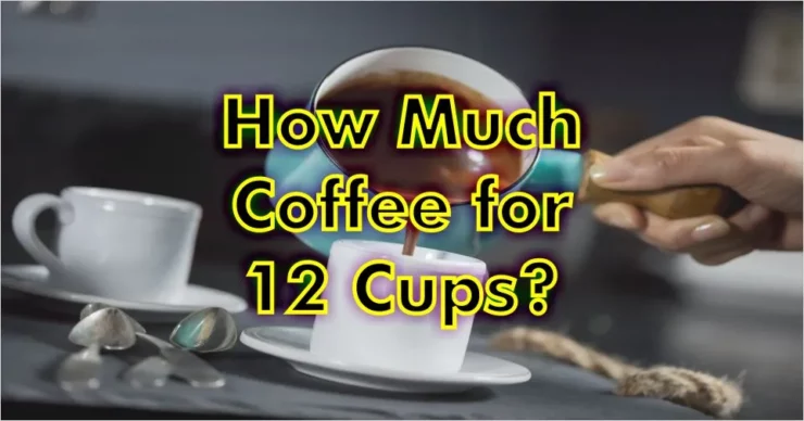 How much Coffee for 12 Cups