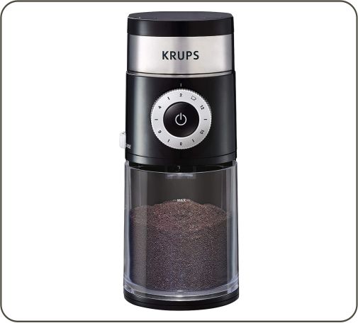 Best Overall- Krups Precision Coffee Grinder