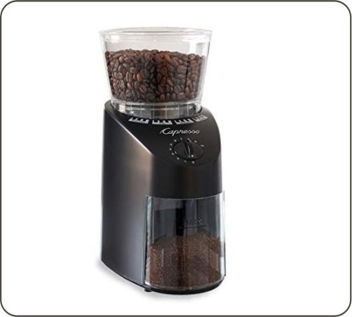 Most Versatile Design- Capresso Infinity Conical Burr Grinder